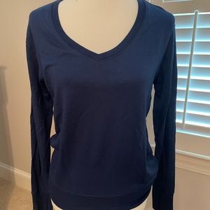 Athleta Sunrise V-Neck Sweatshirt